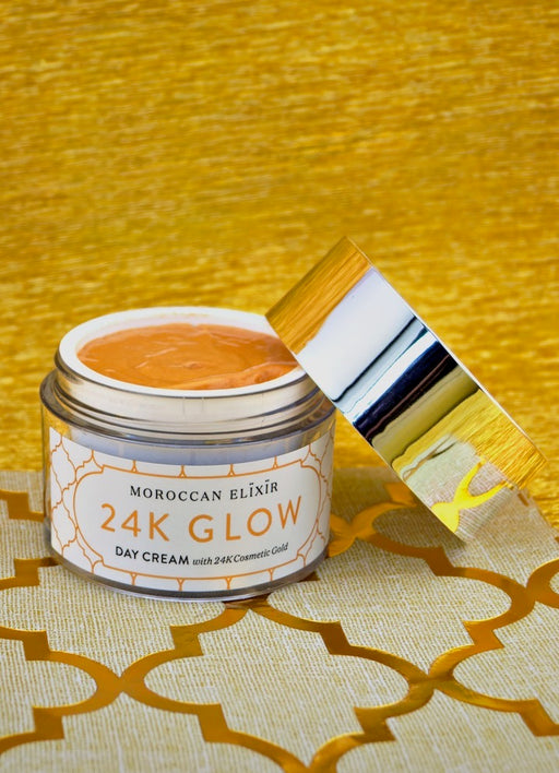 DAY FACE CREAM with 24K Cosmetic Gold