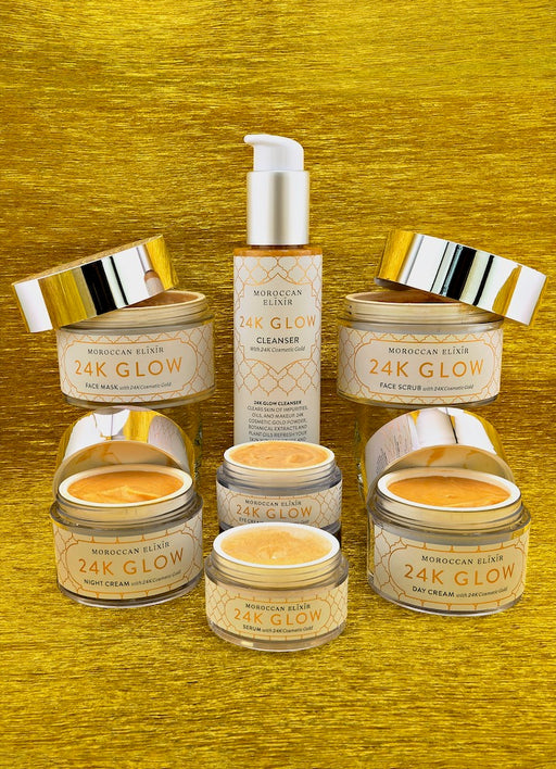 24K GLOW Gold Skincare Collection Set