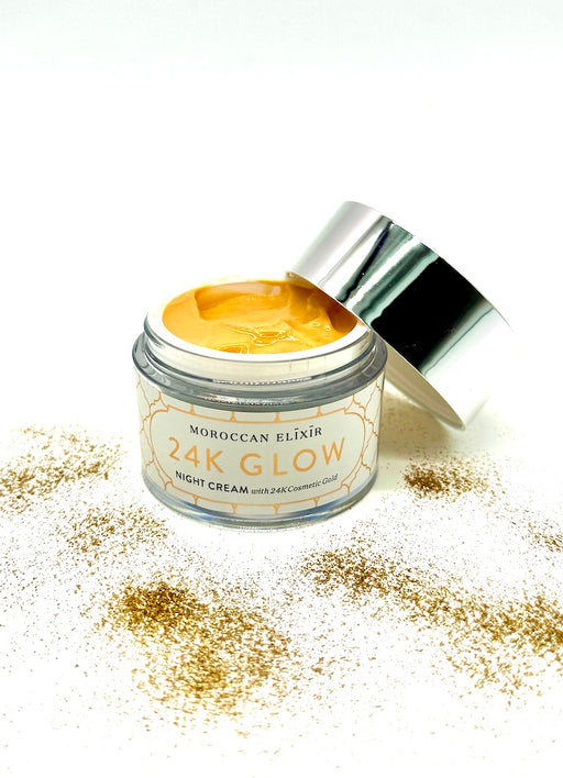 NIGHT CREAM with 24k Cosmetic Gold