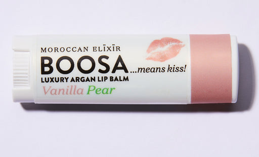 BOOSA Luxury Argan Lip Balm (Vanilla Pear)