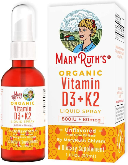 Organic Vitamin D-3 Liquid Spray (Mary Ruth Organics)