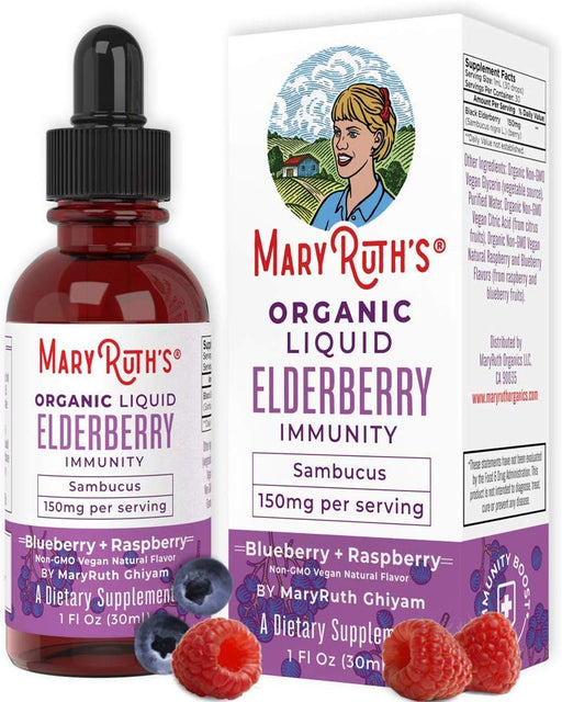 Organic Elderberry Drops (2 oz)