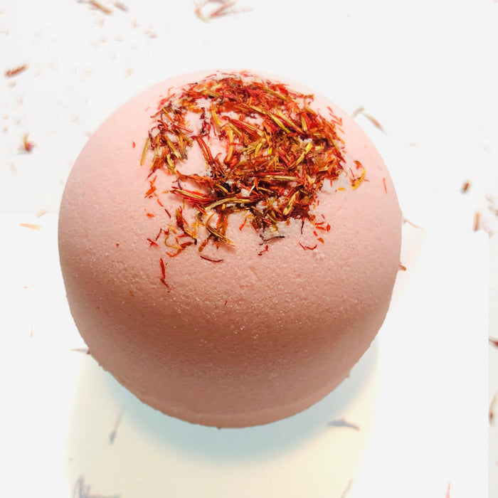 Pink Grapefruit ARGAN Bath Bomb (4.5oz)