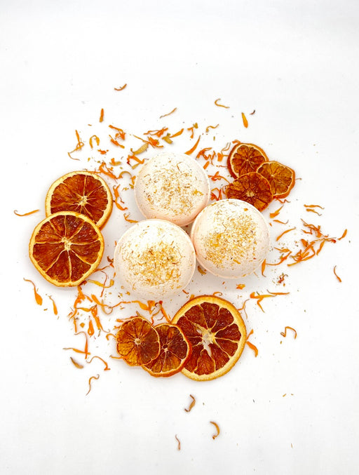 Orange Blossom + Calendula ARGAN Bath Bomb (4.5oz)