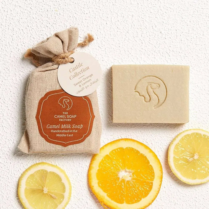 CAMEL MILK Castille Soap (Sweet Orange & Lemon)