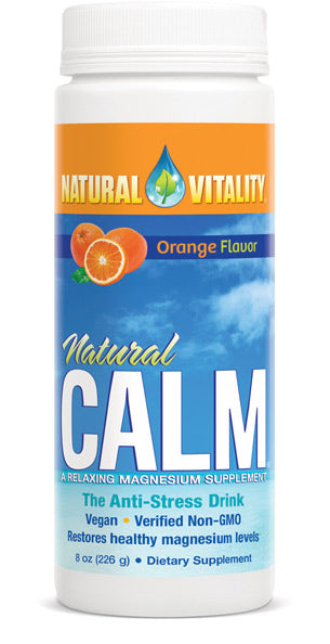 Natural Calm Organic Orange 8oz