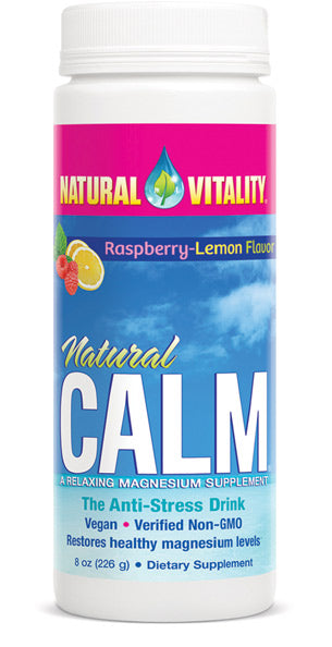 Natural Calm Organic Raspberry Lemon 8oz