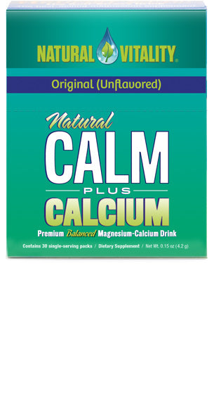 Natural Calm Plus Calcium Packets Original (Unflavored) (30 count)