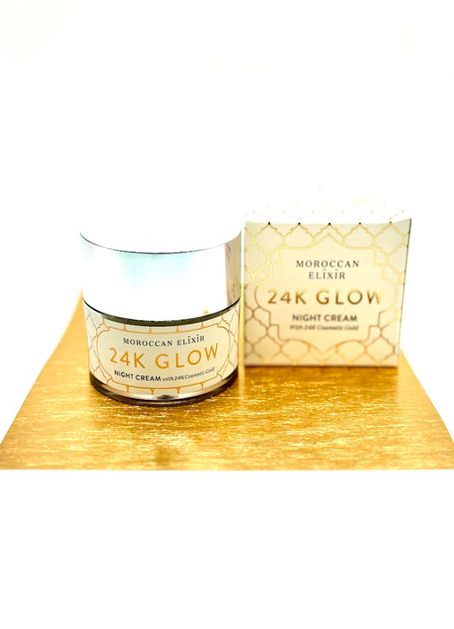 NIGHT CREAM with 24k Cosmetic Gold