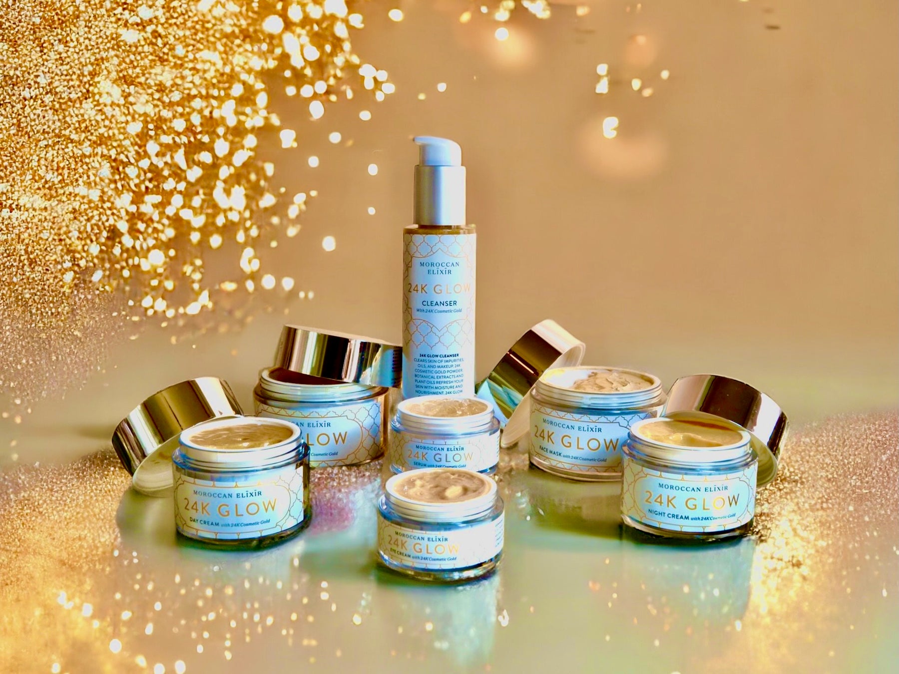 24K GLOW Gold Skincare Collection Set
