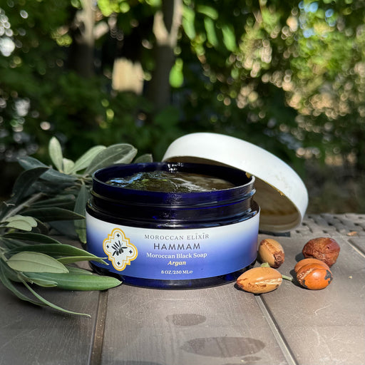 Moroccan BLACK SOAP w/ Argan Oil
