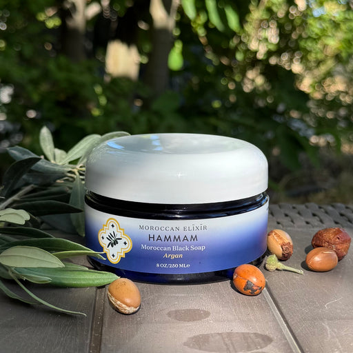 Moroccan BLACK SOAP w/ Argan Oil