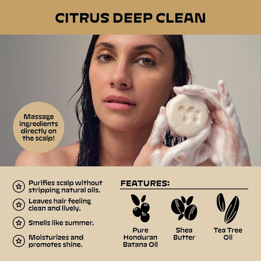 Citrus for Deep Clean Shampoo Bar