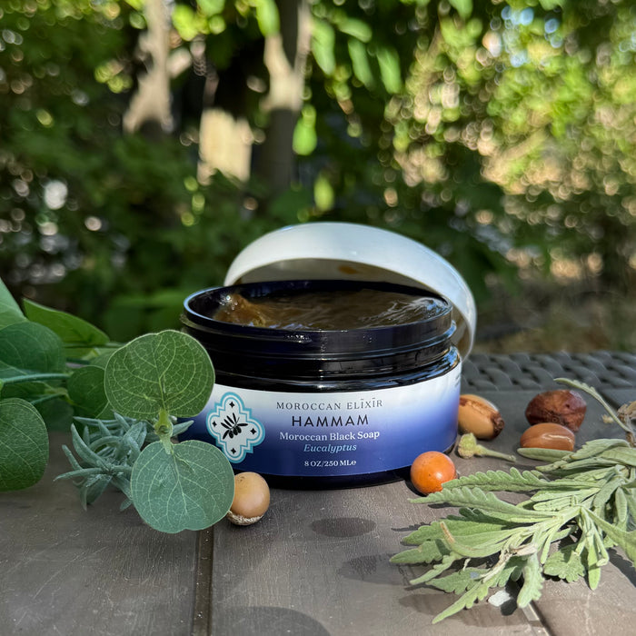Moroccan BLACK SOAP (Eucalyptus)