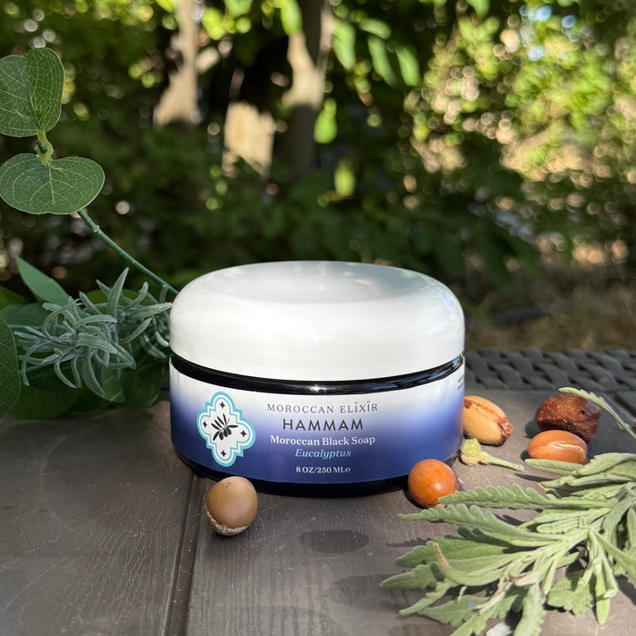 Moroccan BLACK SOAP (Eucalyptus)