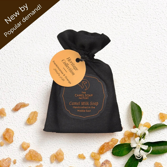 CAMEL MILK Castille Soap (Frankincense & Orange)