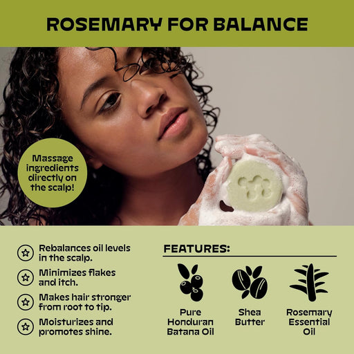 Rosemary for Balance Shampoo Bar