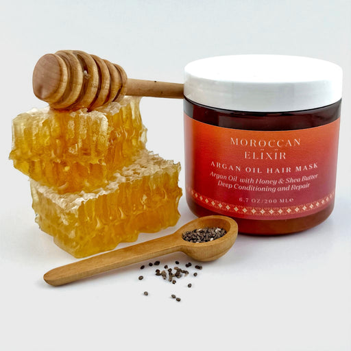 Argan Oil Hair Mask (Honey)