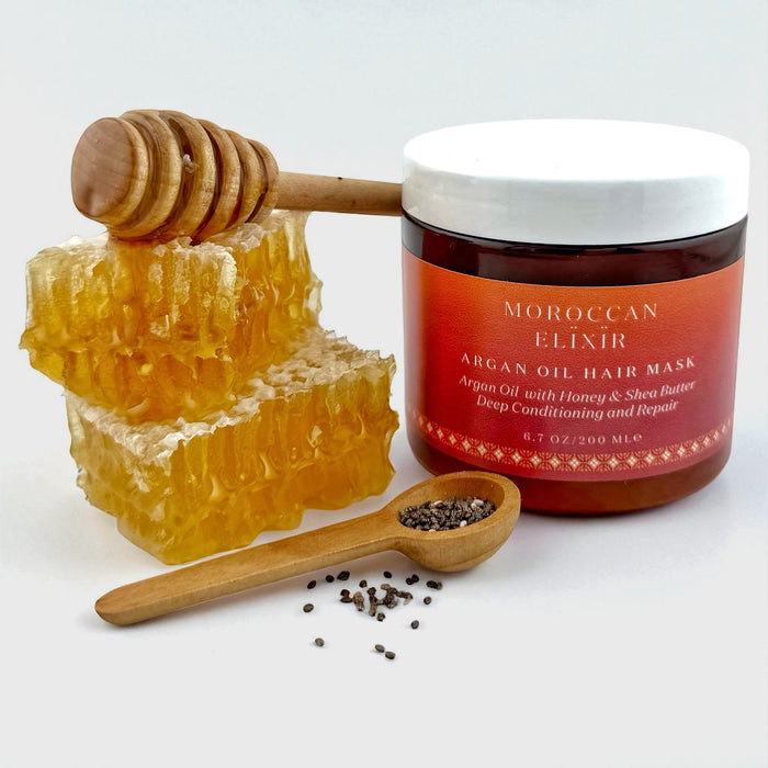 Argan Oil Hair Mask (Honey)