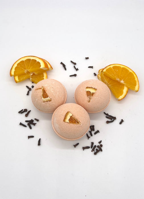 Orange Clove Pomander ARGAN Bath Bomb (4.5oz)